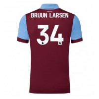 Burnley Jacob Bruun Larsen #34 Replika Hemmatröja 2023-24 Kortärmad